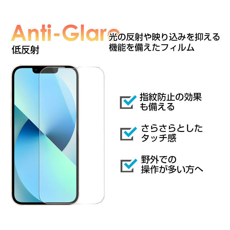 日本製強化ガラスフィルム【低反射】