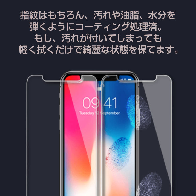 日本製強化ガラスフィルム【低反射】