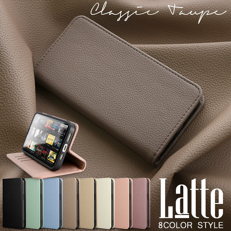 最新iPhone17シリーズ対応！ /シンプル｜くすみカラー｜【定番】手帳型