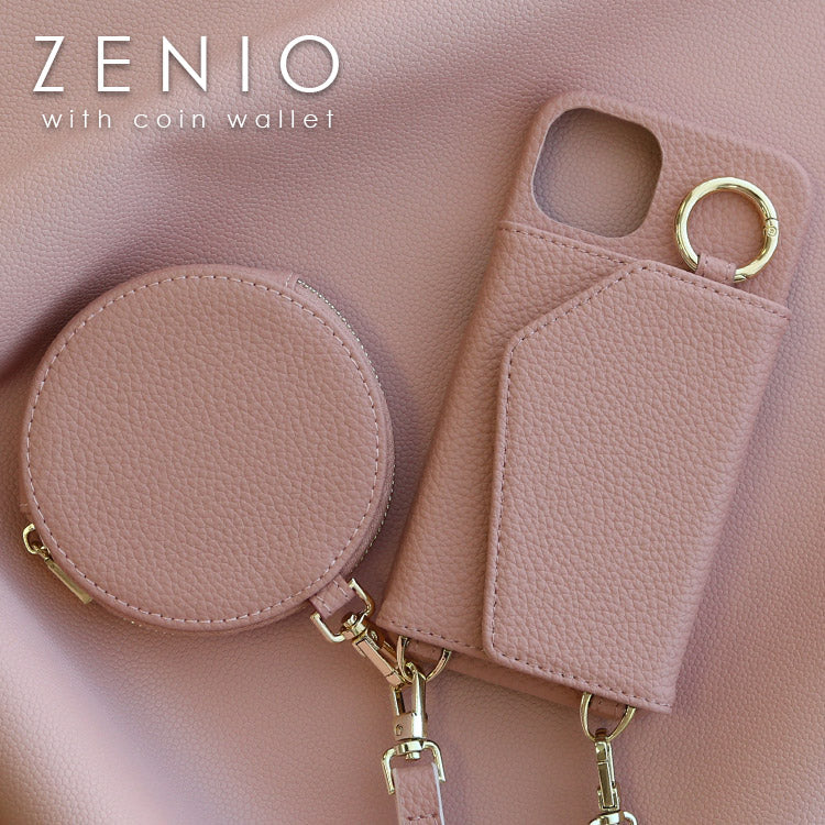 マルチコインケース&ショルダー付き|背面収納iPhoneケース
