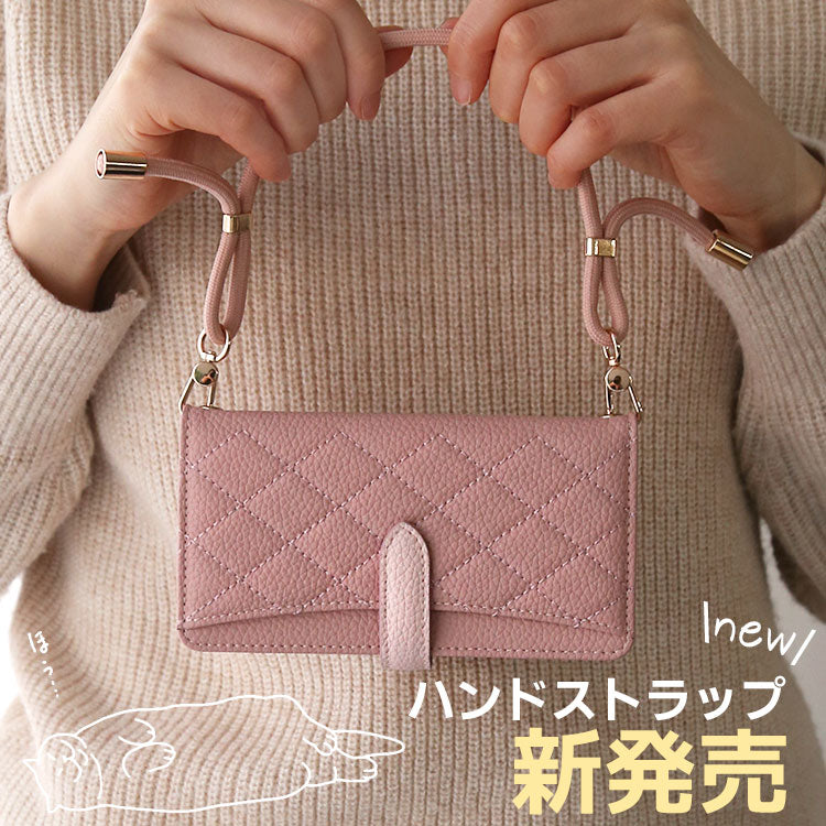 【選べるパッチ＆カラビナ】ストラップ17色｜親子で使えるスマホショルダーストラップorハンドストラップ