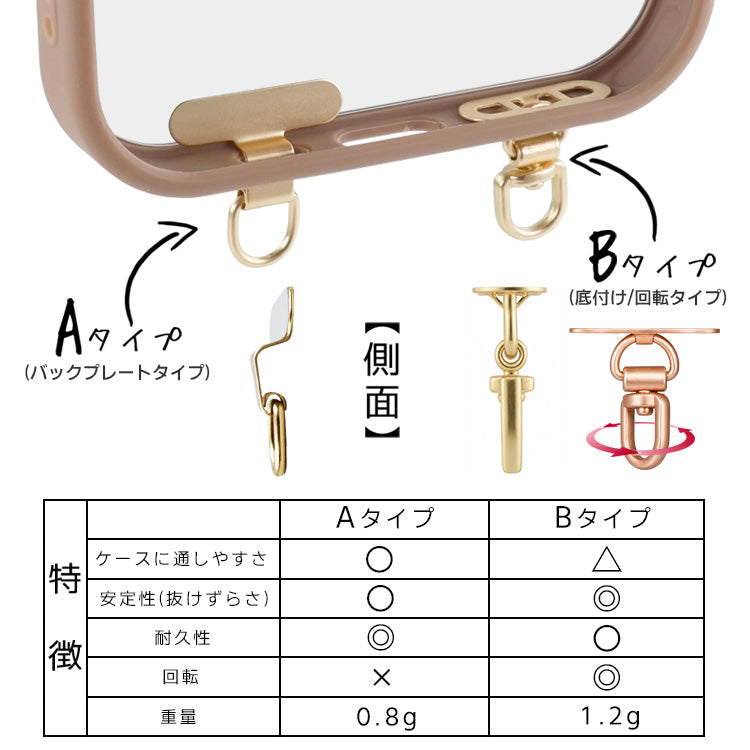 2点吊り 360回転パッチ 用ストラップホルダー付きカラーショルダーストラップ