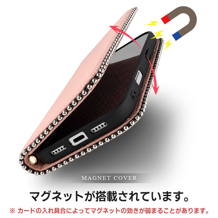 くすみカラー ｜ストラップホール付き｜ 収納ポケット｜手帳型 iPhoneケース