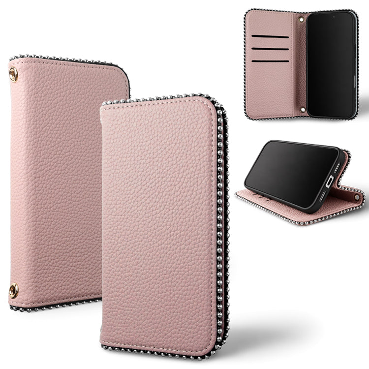 くすみカラー ｜ストラップホール付き｜ 収納ポケット｜手帳型 iPhoneケース
