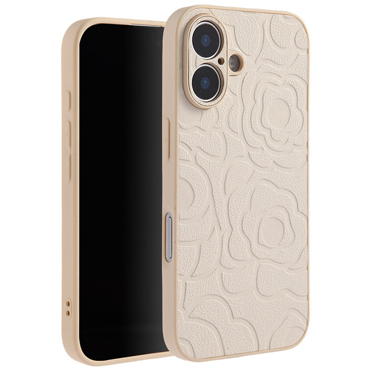 《選べる単品 or リストストラップセット（ショルダー特典つき）》カメリア柄 iPhoneケース｜【CAMÉLIE】大人かわいい10色展開