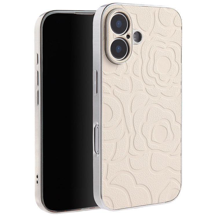 《選べる単品 or リストストラップセット（ショルダー特典つき）》カメリア柄 iPhoneケース｜【CAMÉLIE】大人かわいい10色展開