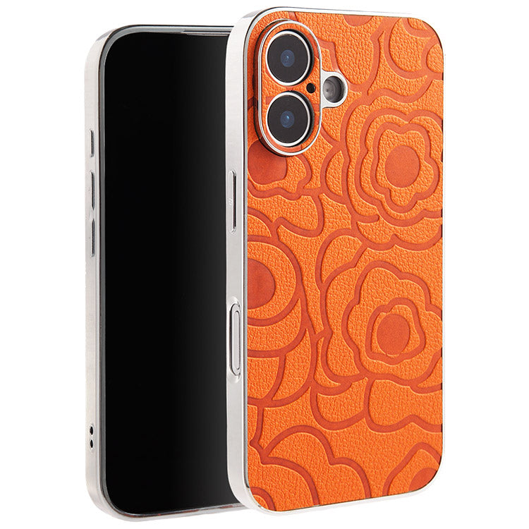 《選べる単品 or リストストラップセット（ショルダー特典つき）》カメリア柄 iPhoneケース｜【CAMÉLIE】大人かわいい10色展開