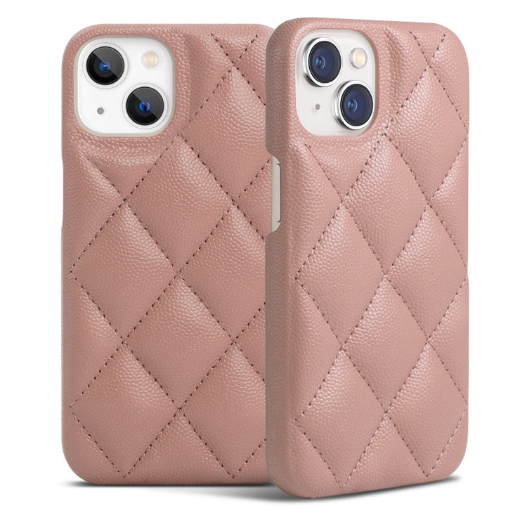 PUレザーキルティングiPhoneケース（背面ポケットなし）｜トレンド