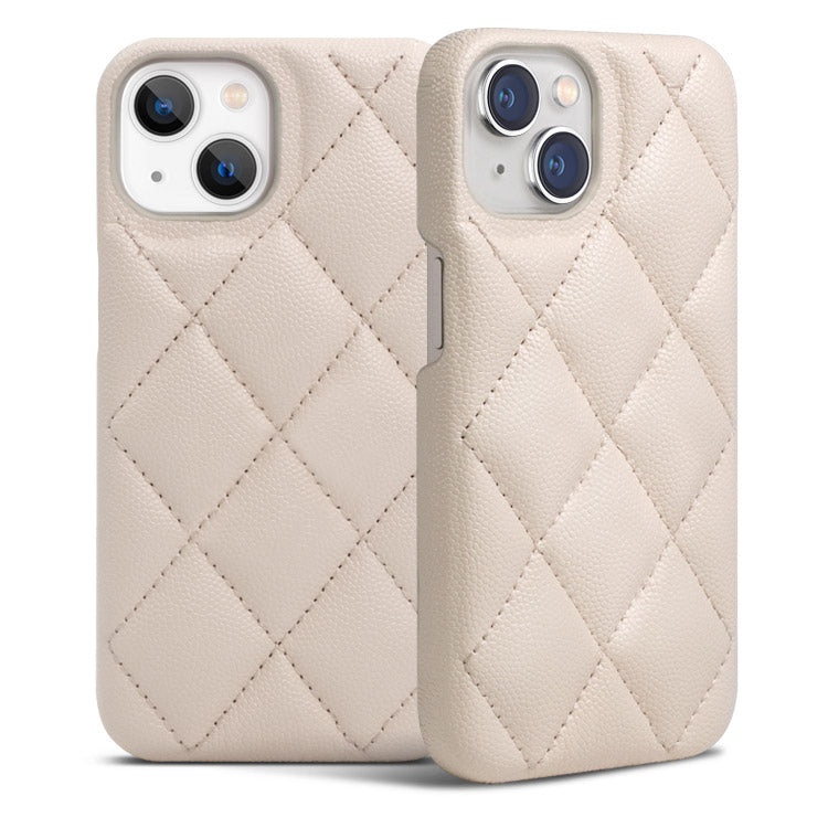PUレザーキルティングiPhoneケース（背面ポケットなし）｜トレンド