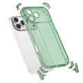 【ストラップセット or ケース単品】4カラー｜ストラップホール付け替え可能｜4WAYクリアiPhoneケース