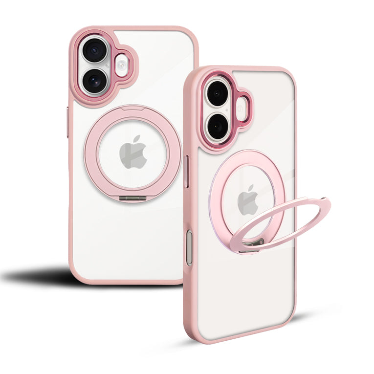 【クリアケース+MagSafeリングセット】ニュアンスカラーで魅せる ユニセックス iPhoneケース