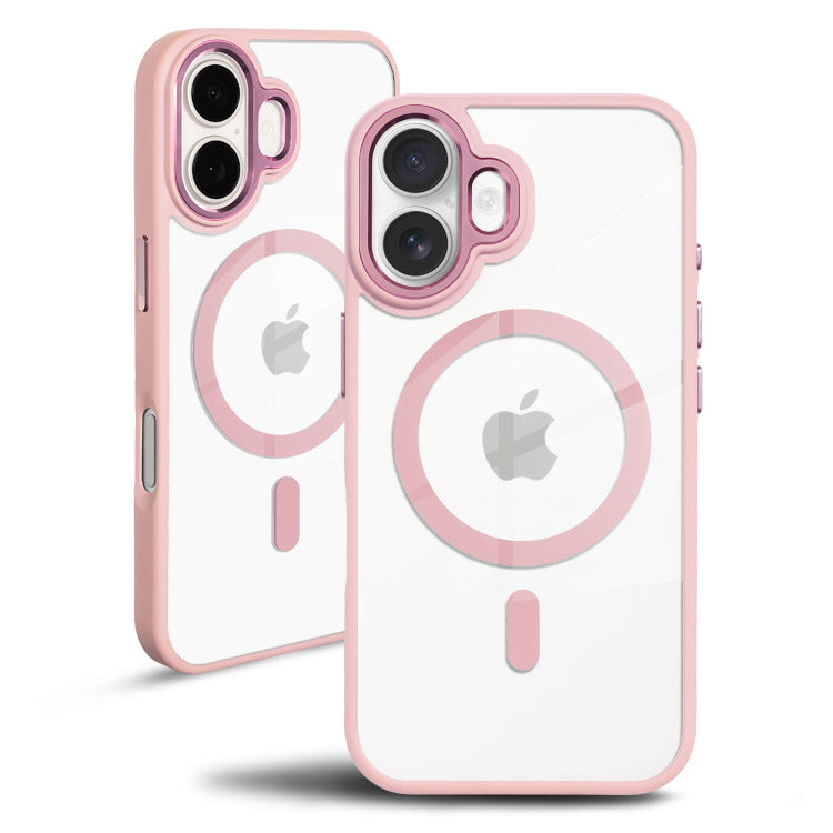 背面クリアケース｜【MagSafe対応】トレンドくすみカラーiPhoneケース[iPhone16/15/14/13シリーズ]