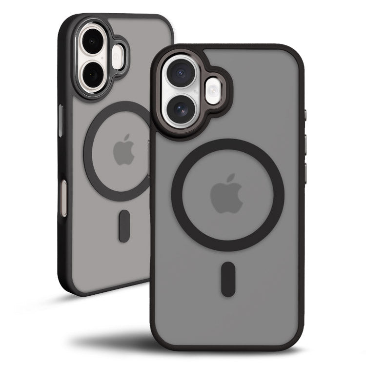 【Magsafe対応】背面マットiPhoneケース｜耐衝撃仕様・人気のくすみカラー[iPhone16/15/14/13シリーズ]