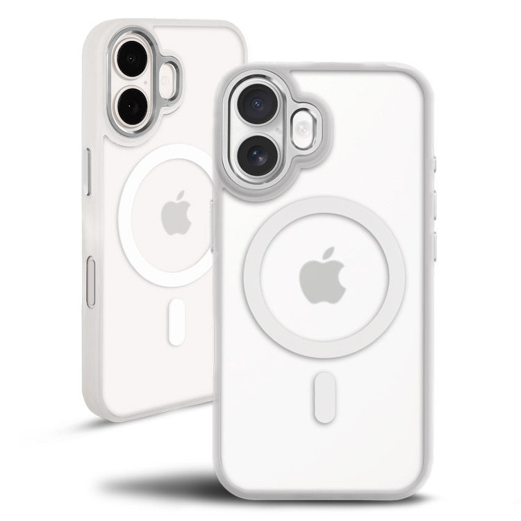 【Magsafe対応】背面マットiPhoneケース｜耐衝撃仕様・人気のくすみカラー[iPhone16/15/14/13シリーズ]