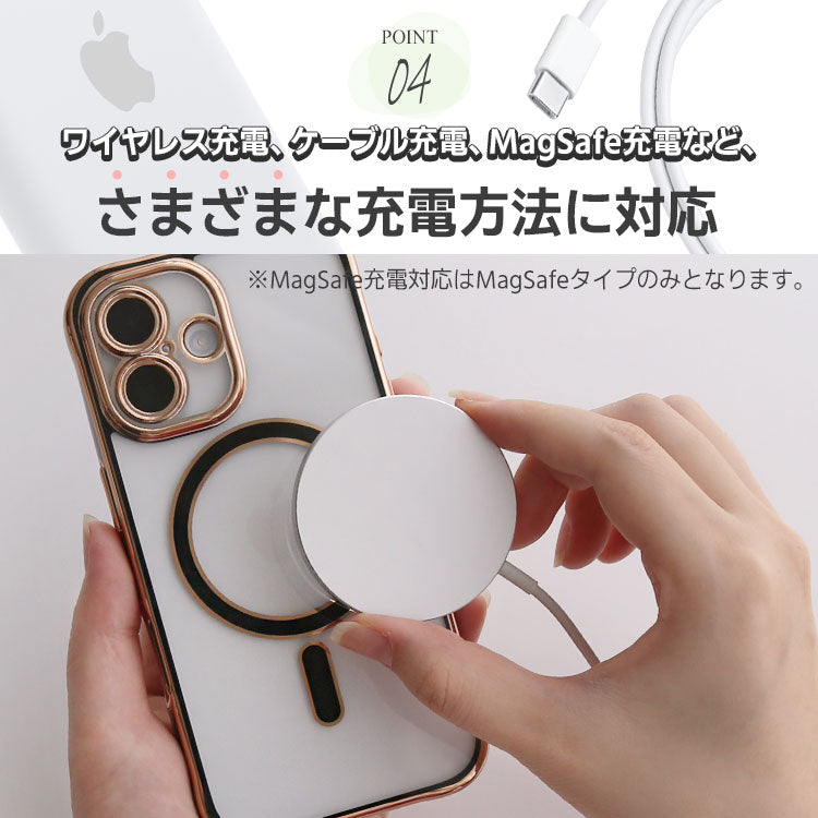 リングセット選択可】MagSafe対応｜ 上品で大人かわいい iPhoneケース