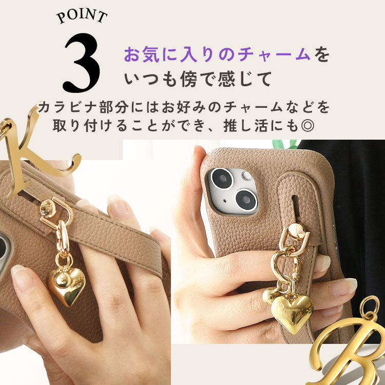 【ショルダーストラッププレゼント】【背面ベルト付き】本革風レザーiPhoneケース｜大人くすみカラー全8色・スタンド＆落下防止ベルト付き