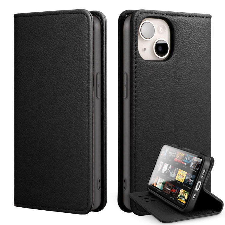 最新iPhone17シリーズ対応！ /シンプル｜くすみカラー｜【定番】手帳型