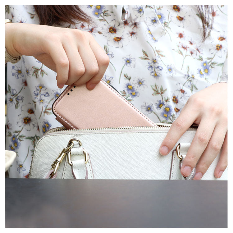 マグネット搭載｜手帳型iPhoneケース