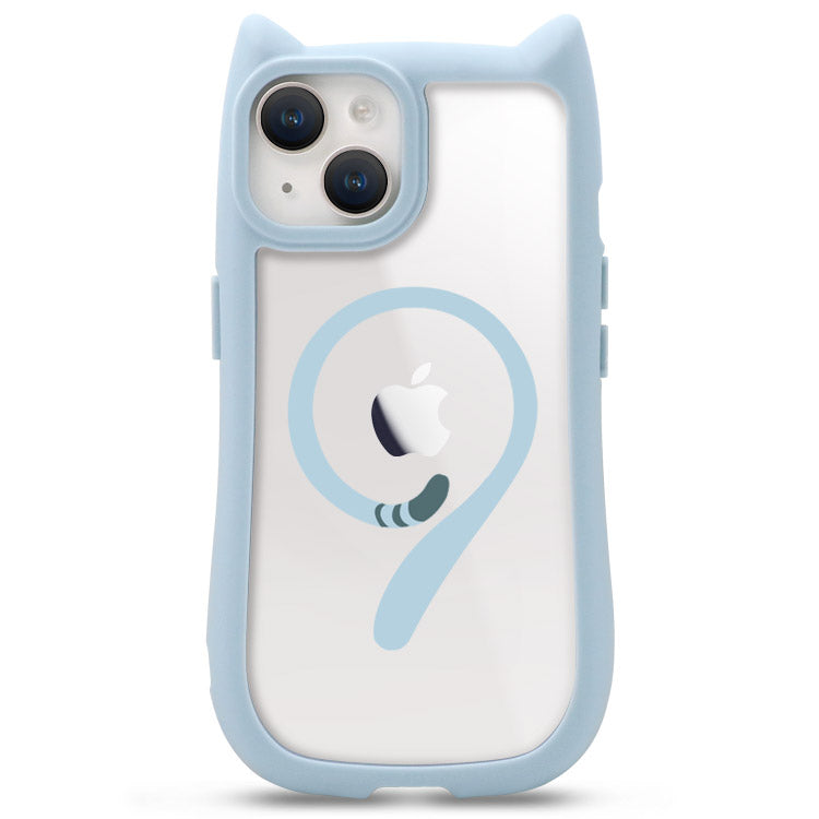 Magsafeリング付きネコミミiPhoneケース[iPhone16シリーズ]