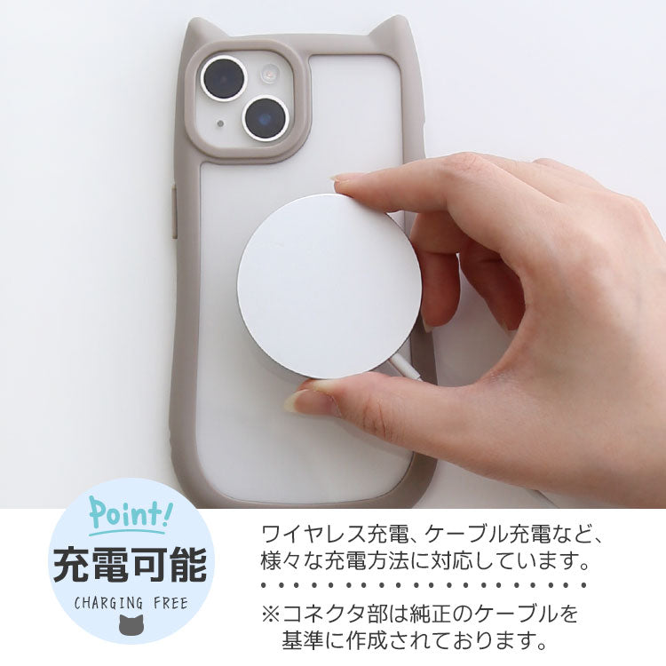 iPhoneアクセサリー mamakumi ショルダーストラッププレゼント中！】｜MagSafe付き猫耳ケース
