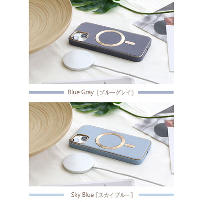 MagSafe対応PUレザーiPhoneケース [iPhone15/14シリーズ]