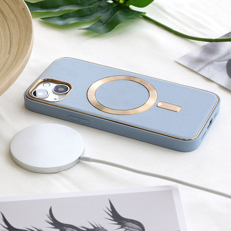 【ショルダーストラッププレゼント】MagSafe対応PUレザーiPhoneケース [iPhone15/14シリーズ]
