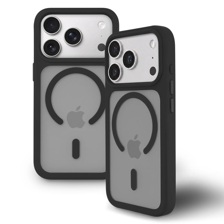 MagSafe対応 iPhone17 ケース 半透明 マット 手触り 指紋防止 耐衝撃 シンプル 高級感 おしゃれ