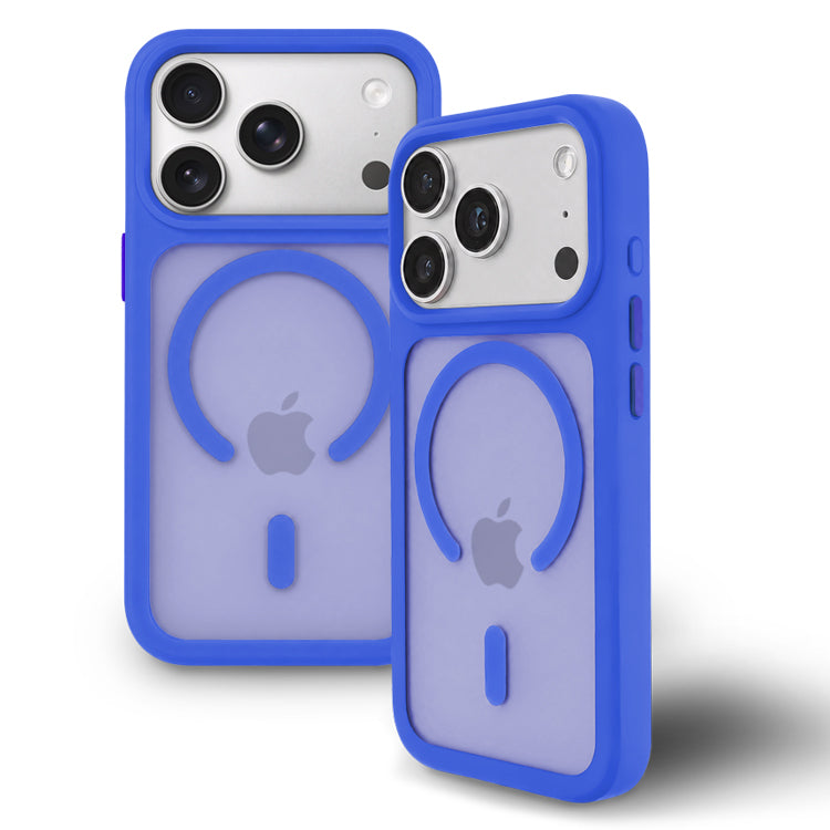 MagSafe対応 iPhone17 ケース 半透明 マット 手触り 指紋防止 耐衝撃 シンプル 高級感 おしゃれ