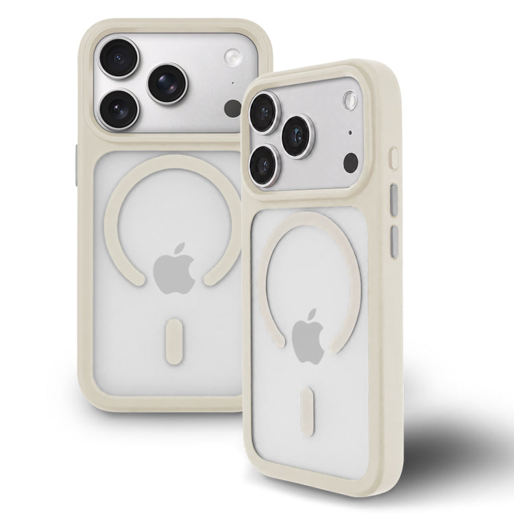 MagSafe対応 iPhone17 ケース 半透明 マット 手触り 指紋防止 耐衝撃 シンプル 高級感 おしゃれ