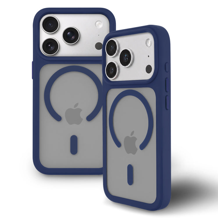 MagSafe対応 iPhone17 ケース 半透明 マット 手触り 指紋防止 耐衝撃 シンプル 高級感 おしゃれ