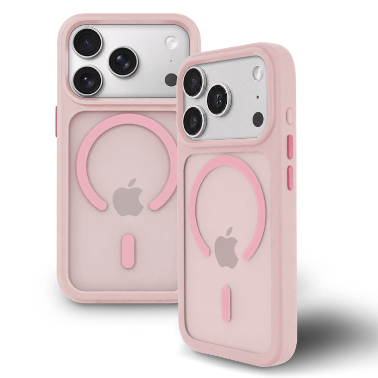 MagSafe対応 iPhone17 ケース 半透明 マット 手触り 指紋防止 耐衝撃 シンプル 高級感 おしゃれ