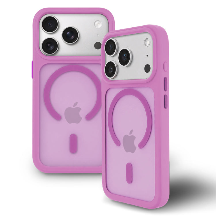 MagSafe対応 iPhone17 ケース 半透明 マット 手触り 指紋防止 耐衝撃 シンプル 高級感 おしゃれ