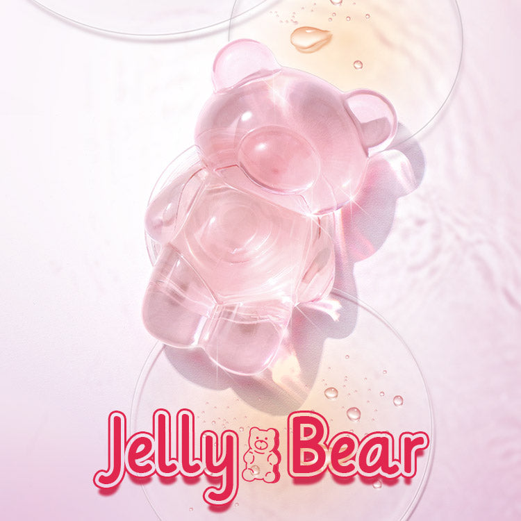 くまさんグリップ付き｜猫耳ウェーブフレームiPhoneケース