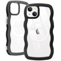 MagSafe対応｜ウェーブデザイン｜パステルカラー iPhoneケース