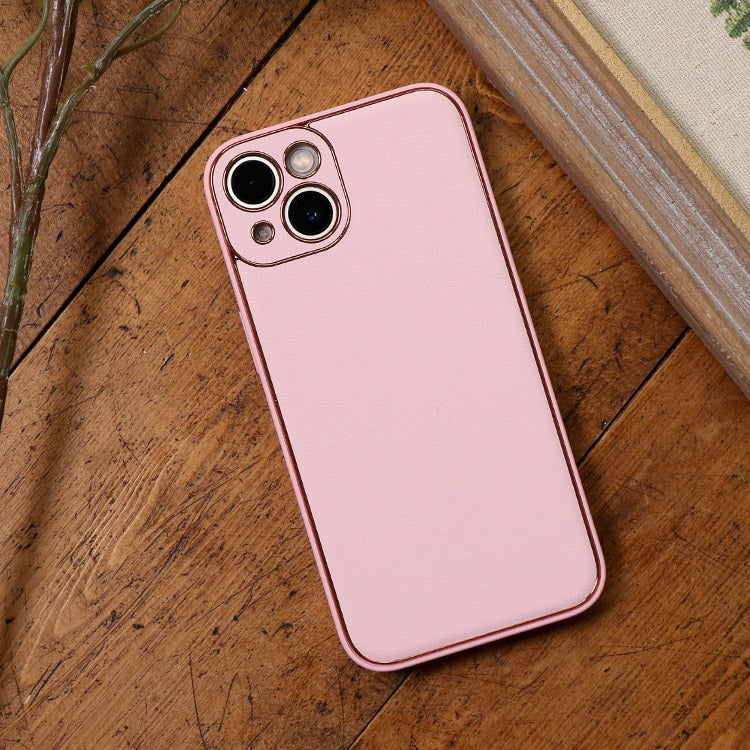 【ショルダーストラッププレゼント】ゴールドライン｜シンプルエレガンス プレミアム PUレザー iPhoneケース[iPhone12/11/SEシリーズ]