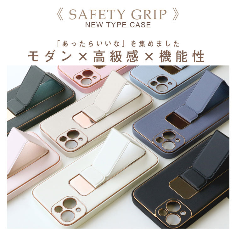 【ショルダーストラッププレゼント】落下防止ベルト付きiPhoneケース[iPhone16/15シリーズ]