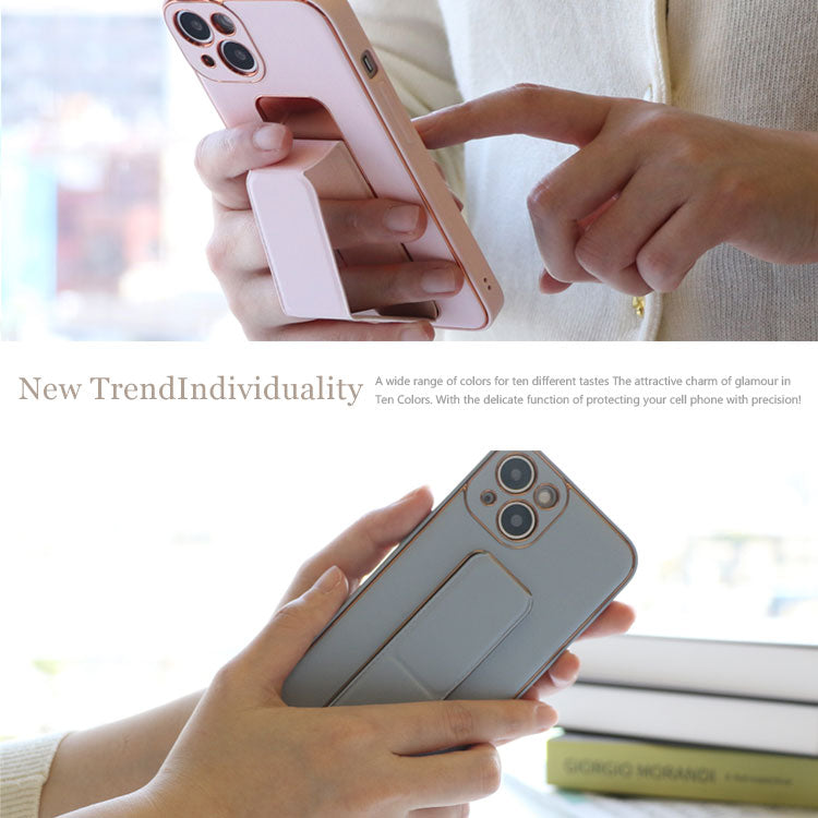 【ショルダーストラッププレゼント】落下防止ベルト付きiPhoneケース[iPhone16/15シリーズ]