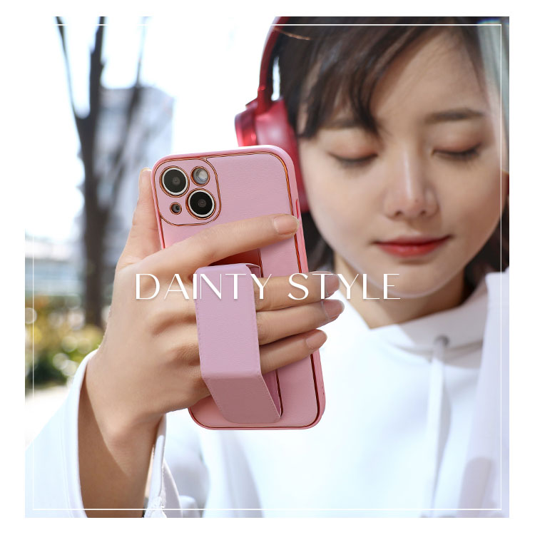 【ショルダーストラッププレゼント】落下防止ベルト付きiPhoneケース[iPhone16/15シリーズ]