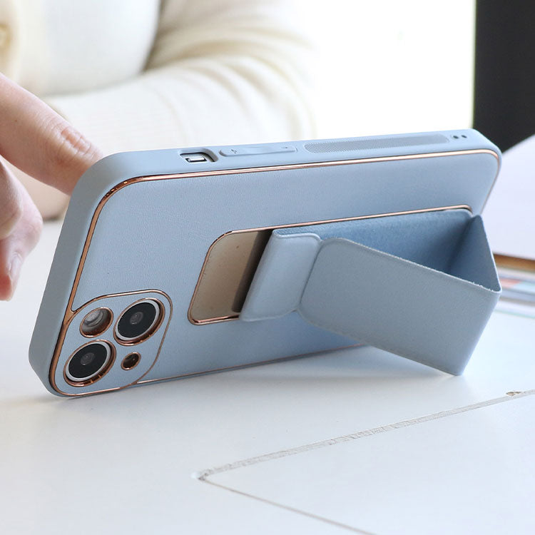【ショルダーストラッププレゼント】落下防止ベルト付きiPhoneケース[iPhone14/13/12/SEシリーズ]