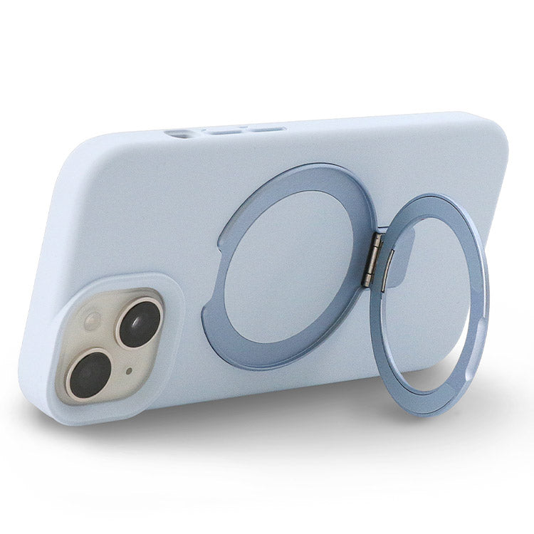 【ショルダーストラッププレゼント】MagSafe対応リキッドシリコンiPhoneケース