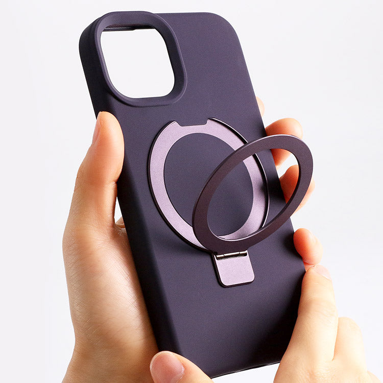【ショルダーストラッププレゼント】MagSafe対応リキッドシリコンiPhoneケース
