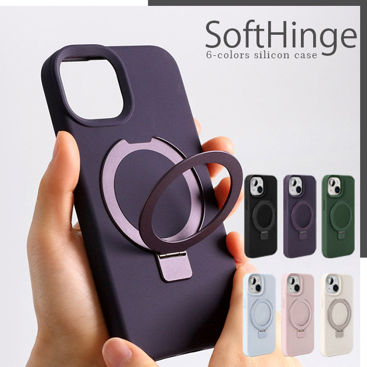 【ショルダーストラッププレゼント】MagSafe対応リキッドシリコンiPhoneケース