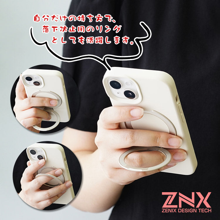 【ショルダーストラッププレゼント】MagSafe対応リキッドシリコンiPhoneケース