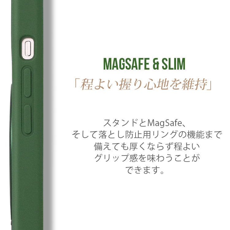 【ショルダーストラッププレゼント】MagSafe対応リキッドシリコンiPhoneケース