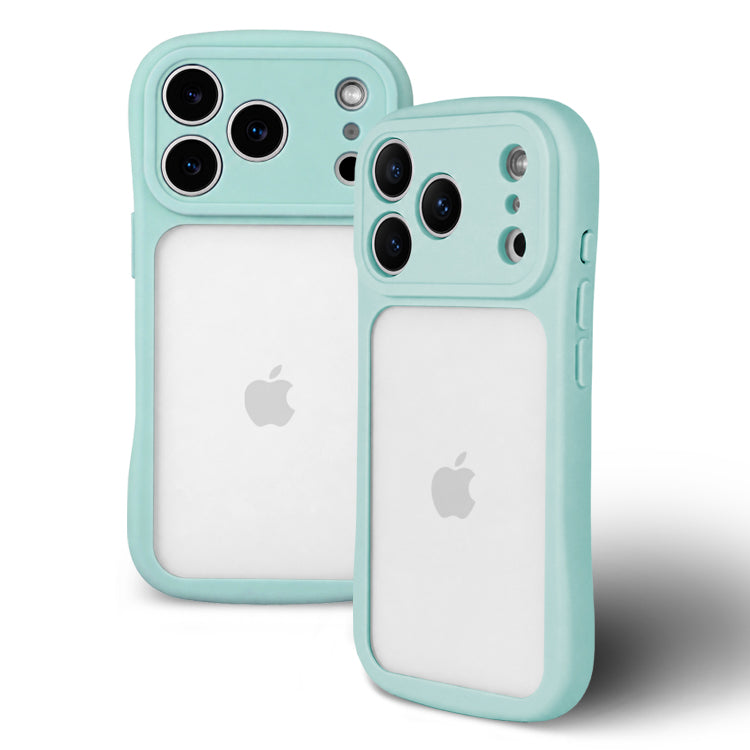 【MagSafeグリップセット】背面クリア バンパーケース パステルカラー iPhoneケース