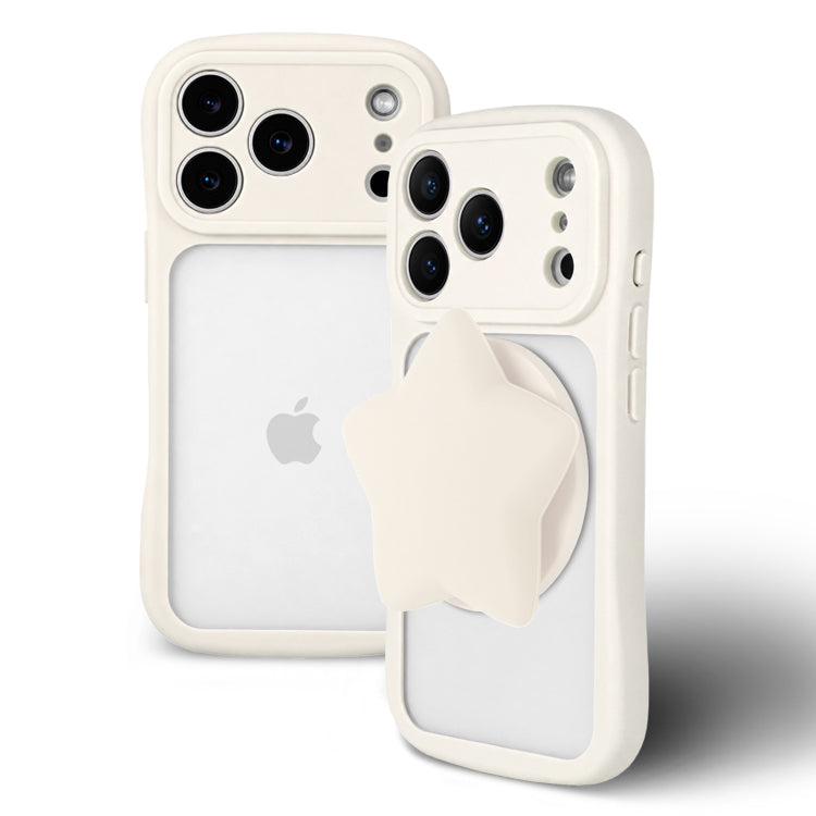 【MagSafeグリップセット】背面クリア バンパーケース パステルカラー iPhoneケース