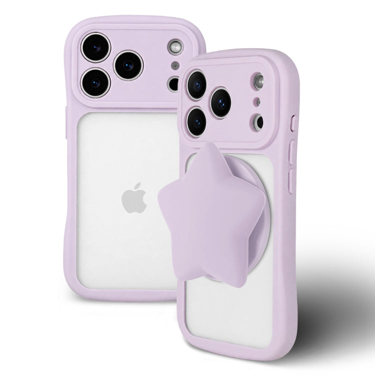 【MagSafeグリップセット】背面クリア バンパーケース パステルカラー iPhoneケース