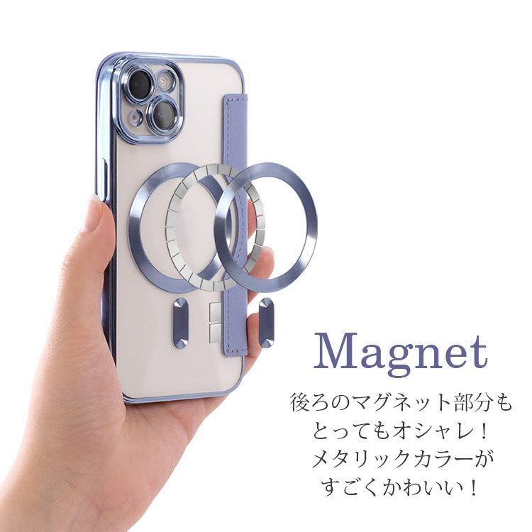 MagSafe対応手帳型キルティングiPhoneケース