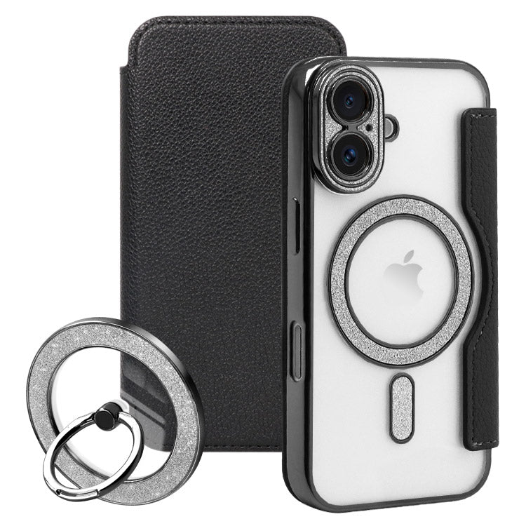 Magsafe対応手帳型iPhoneケース｜Magsafe対応クリアリング付きセット