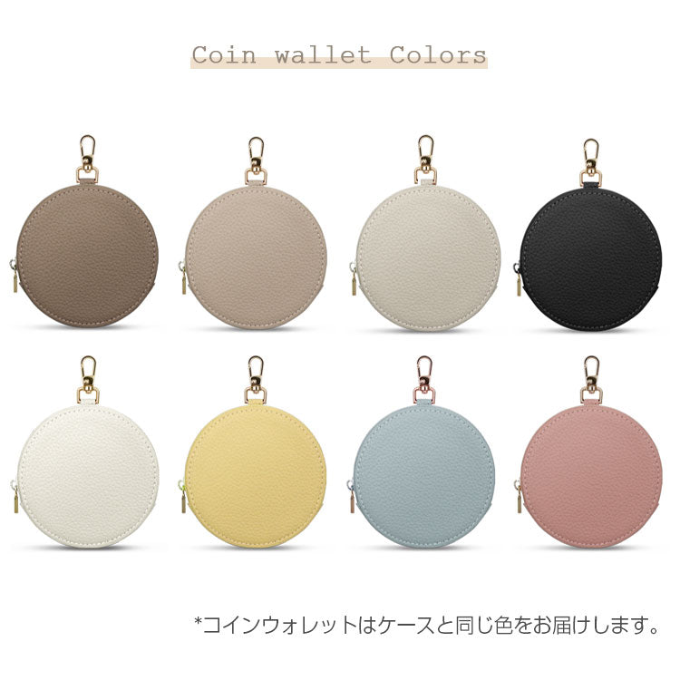 マルチコインケース＆ショルダー付き背面収納iPhoneケース[iPhone15/14シリーズ]